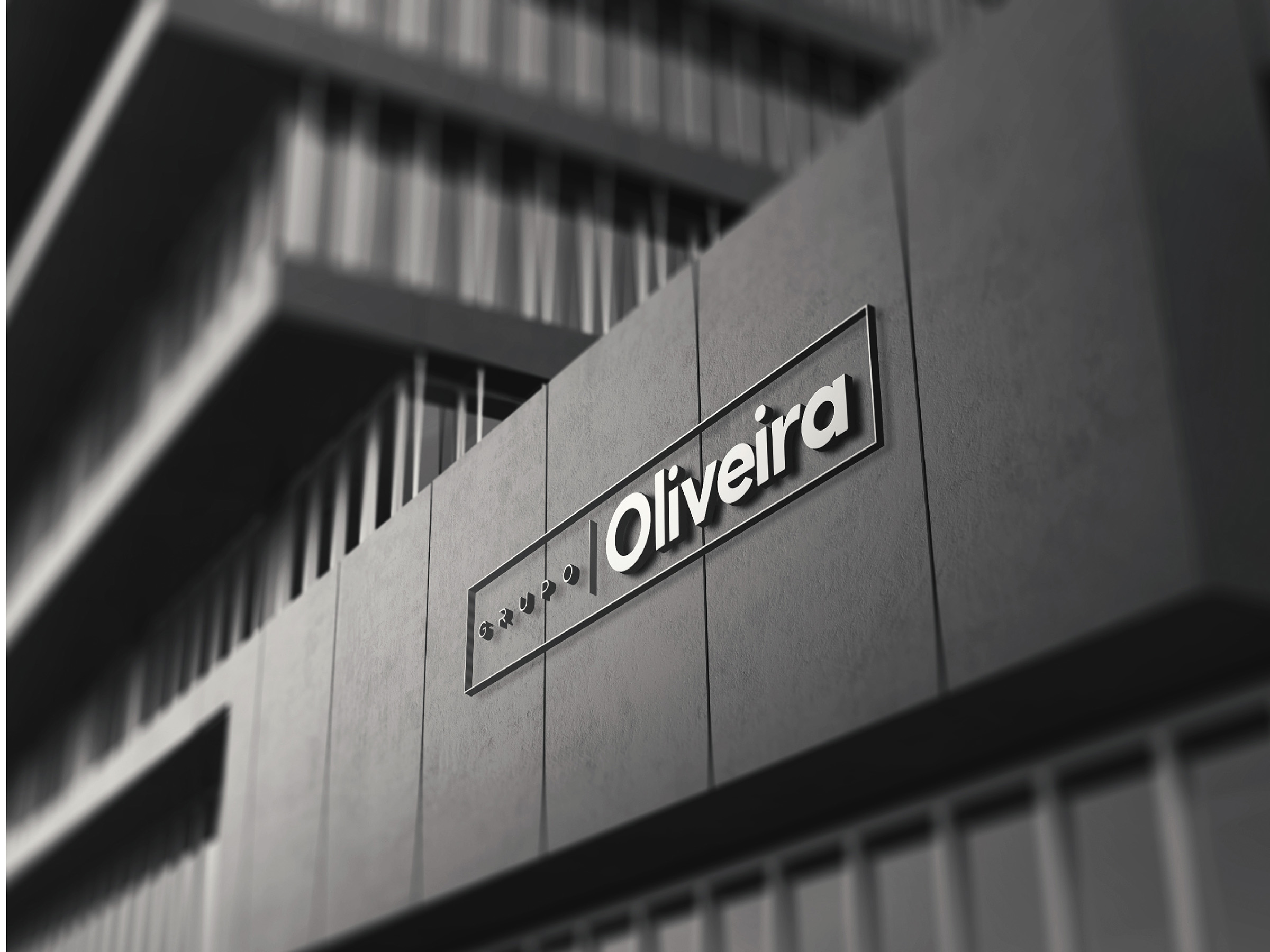 Grupo Oliveira Branding - Imobiliária em Chapecó - Construtora em Chapecó - Criação de logotipo - Criação de Logomarca